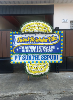 Papan Bunga Duka di Tarinsing